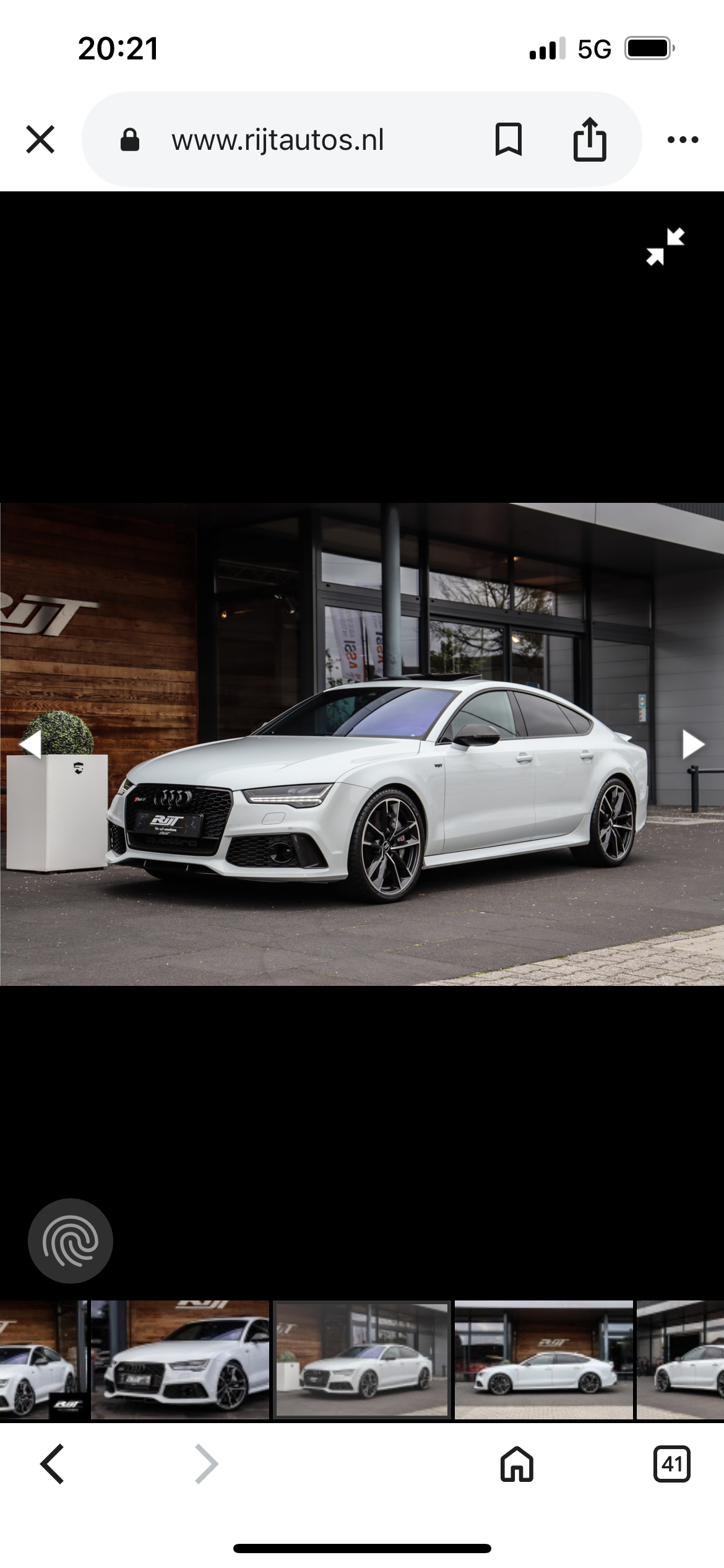 Audi Audi Audi Rs7 proformance